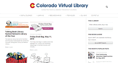 Desktop Screenshot of coloradovirtuallibrary.org